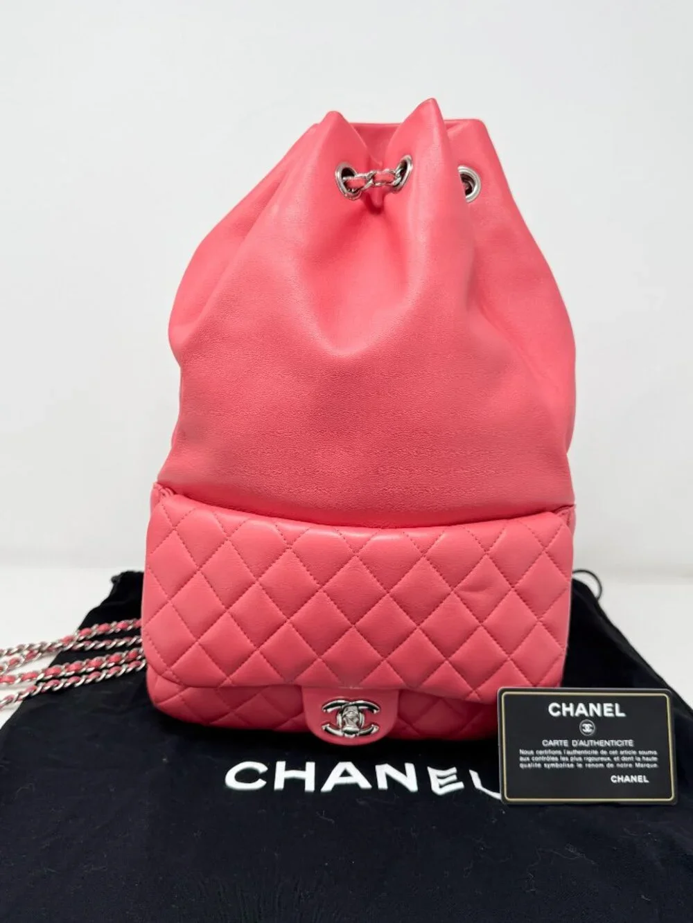 Chanel Lambskin Small Seoul Backpack - Pink